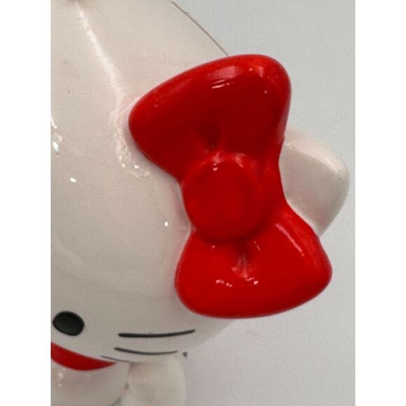 Vintage 1976 Hello Kitty Ceramic Bank Sanrio Japan Rare Whisker Misprint - Picture 5 of 10